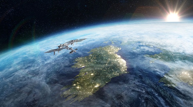 Ireland captured from space