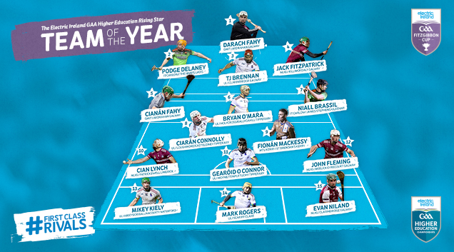 2022 Electric Ireland GAA Rising Stars Hurling Team of the Year revealed