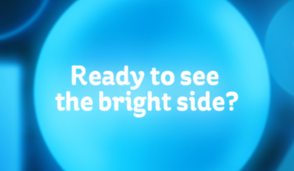 ready to see the bright side logo