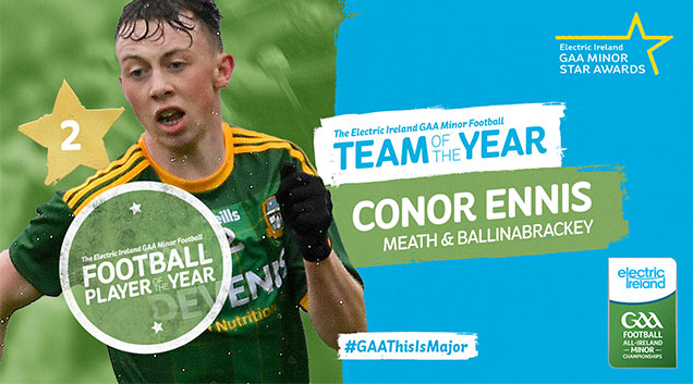 Announcing the 2021 Electric Ireland GAA Minor Football Team of the Year & the Minor Recognition Award Winners