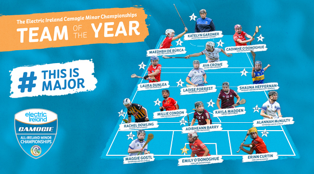 2023 Electric Ireland Camogie Minor Championships Team of the Year 