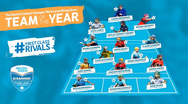 2023 Electric Ireland Camogie Third Level Championships Team of The Year