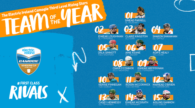 Camogie Third Level Championship Team of The Year