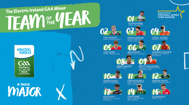 Gaa minor team of the year