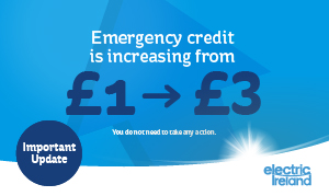 Keypad Emergency Credit Increase