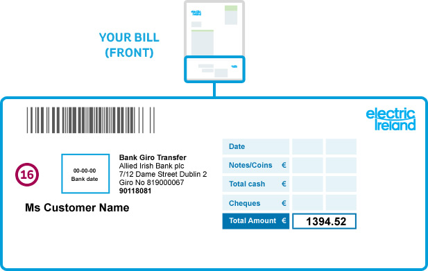 front-and-back-of-an-electric-ireland-business-electricity-bill