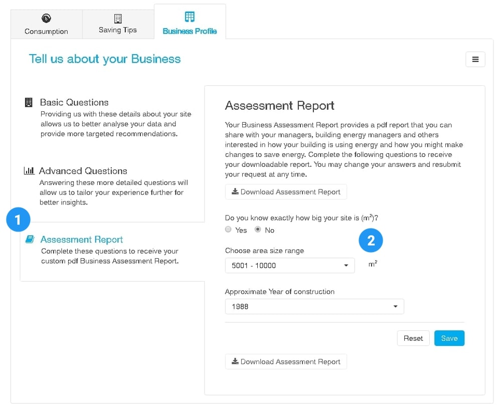 A Guide to Assessment Report on Electric Ireland's SME Premium Insights